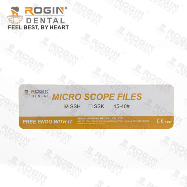 Micro Scope Files packing