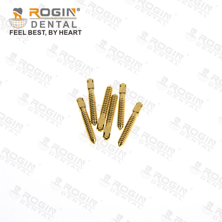 Dental Screw Post Gold Plated 120pcs
