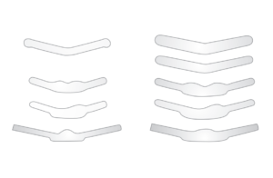 matrix bands shape
