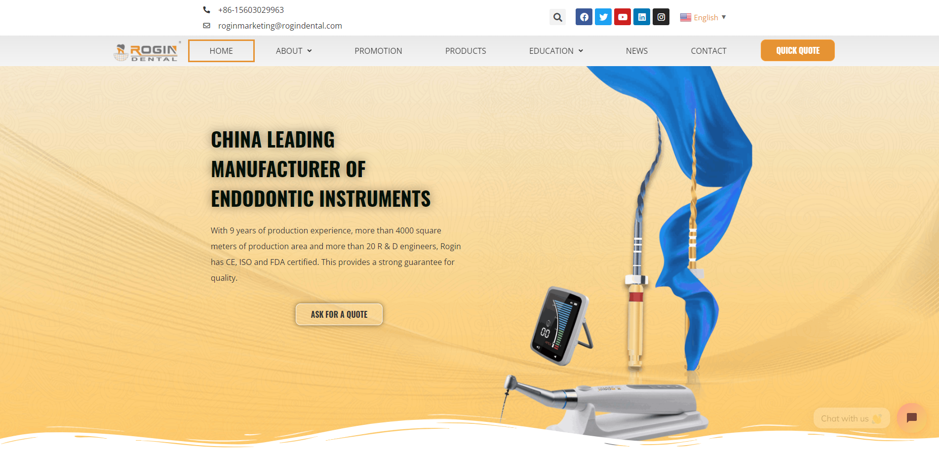 Top 3 Endodontic Instruments Wholesalers In China Rogindental