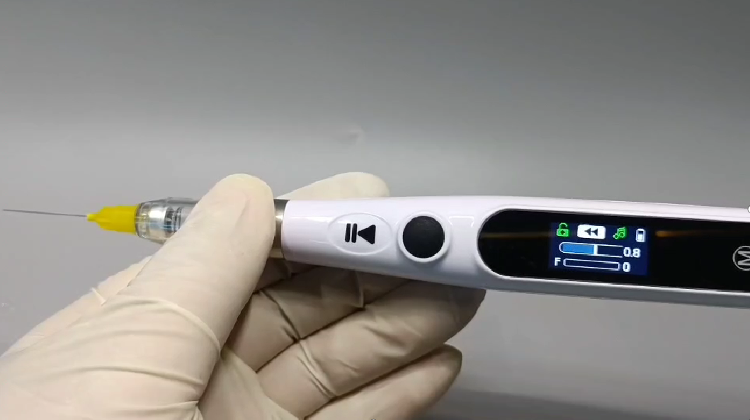Use of Root Canal Anesthesia Aid ELITE IJ Rogindental